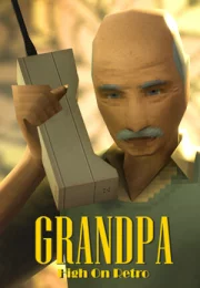 Grandpa High on Retro